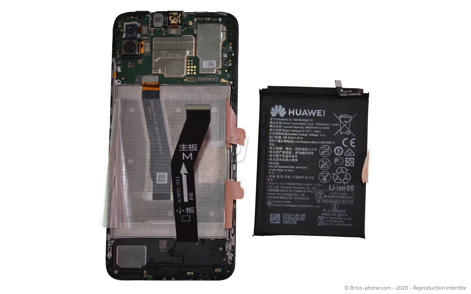 Démontage complet sur P Smart 2020 photo 4