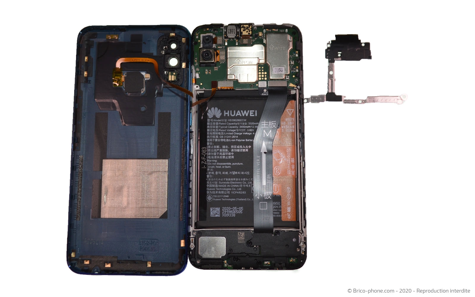 Démontage complet sur P Smart 2020 photo 4