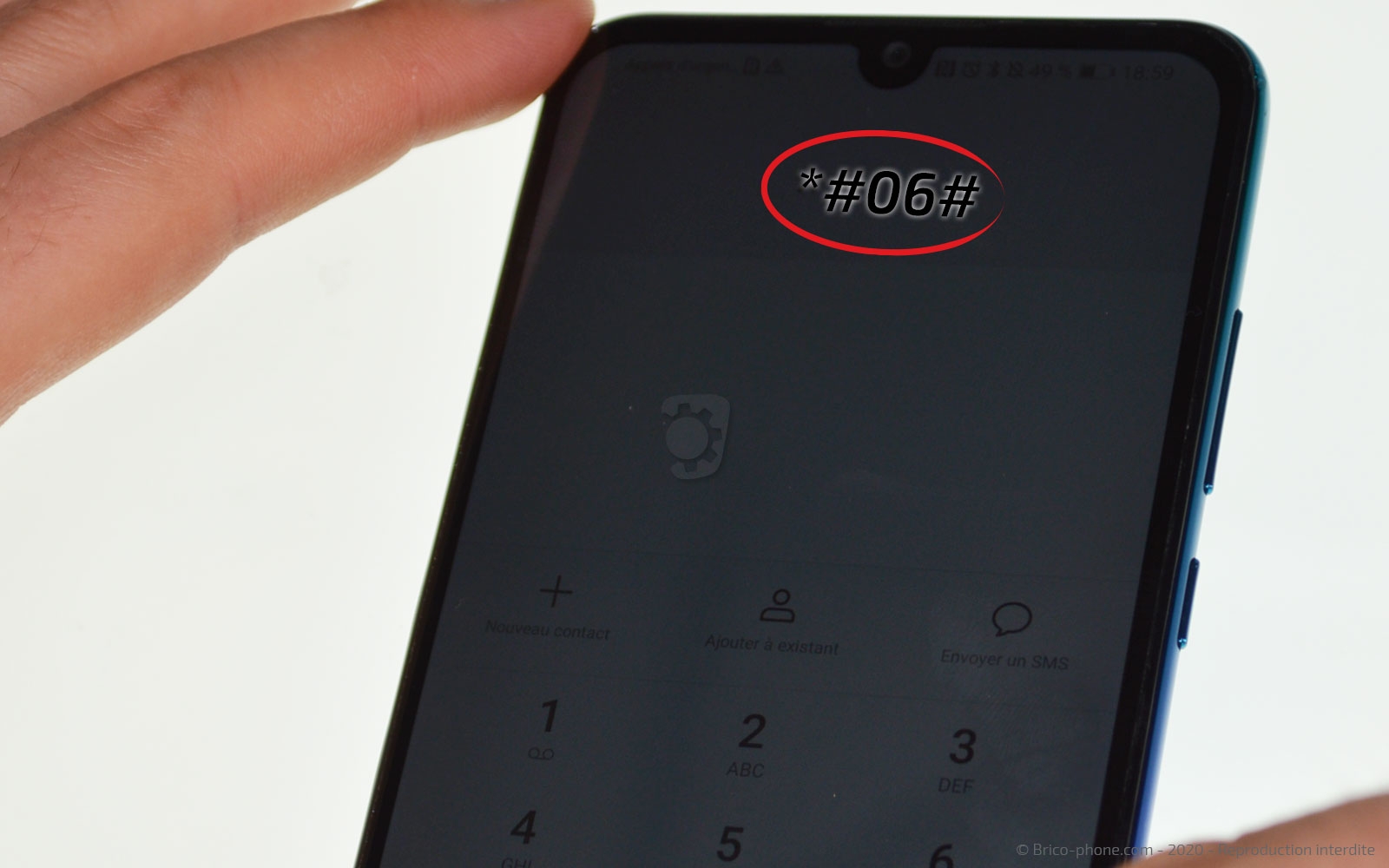 Changement du bloc écran sur P Smart 2020 photo 1