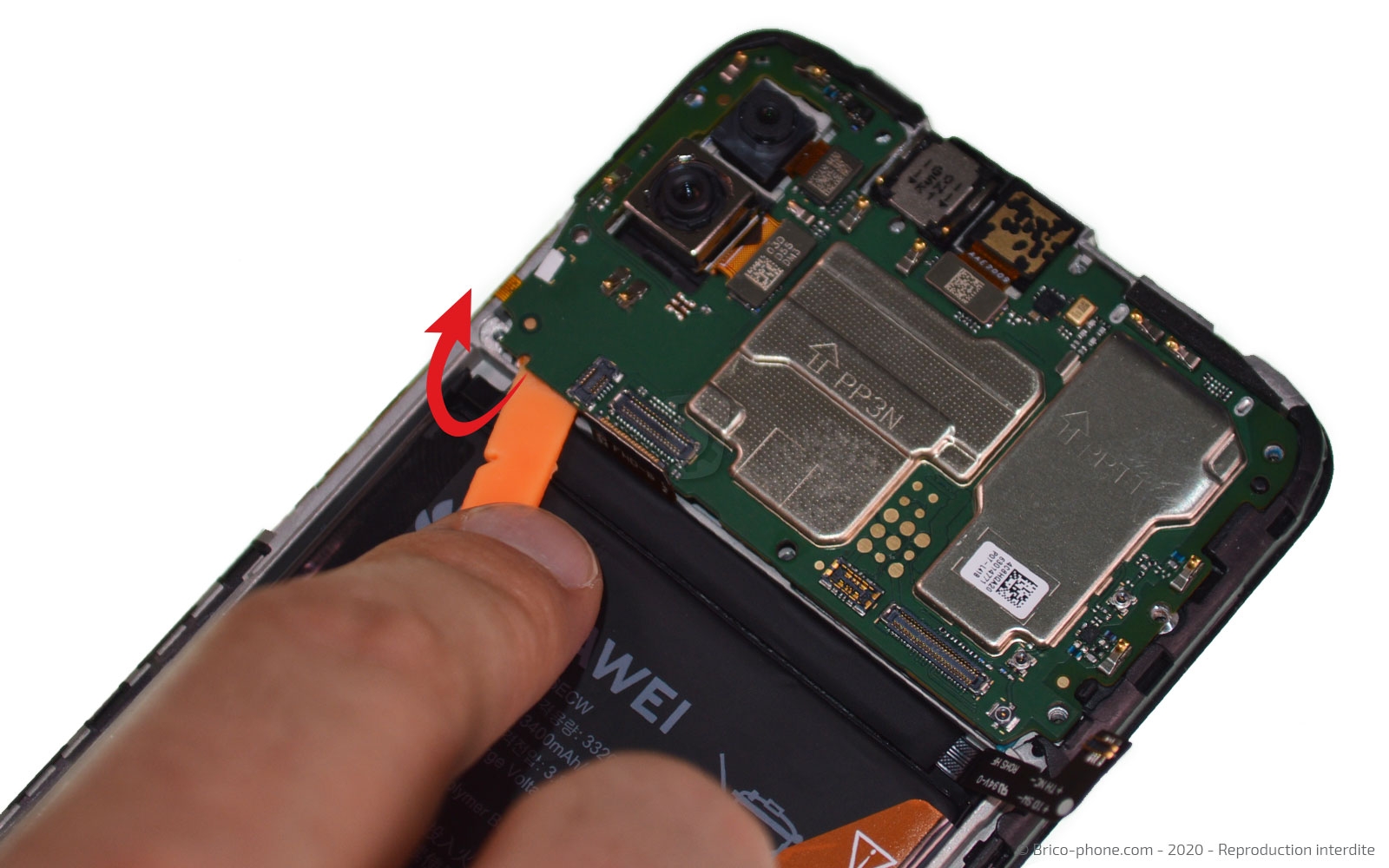 Changement du bloc écran sur P Smart 2020 photo 3