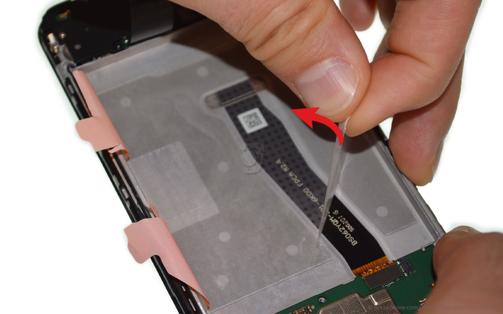 Changement d'écran  ( vitre + LCD ) sur P Smart 2020 photo 1