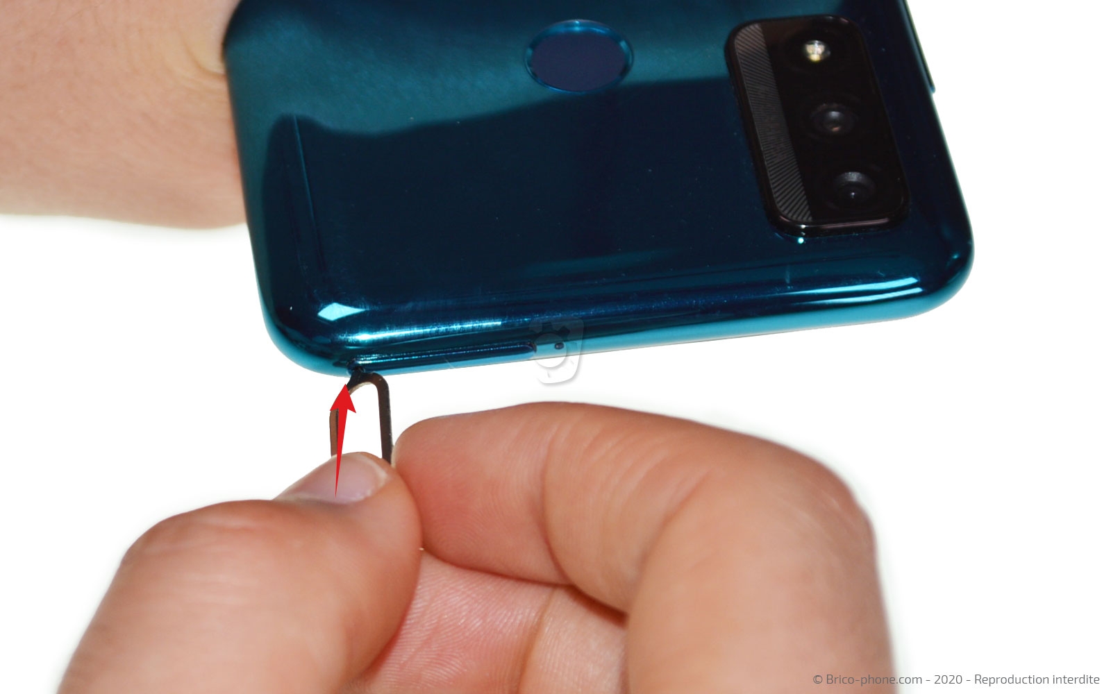 Changement d'écran  ( vitre + LCD ) sur P Smart 2020 photo 1