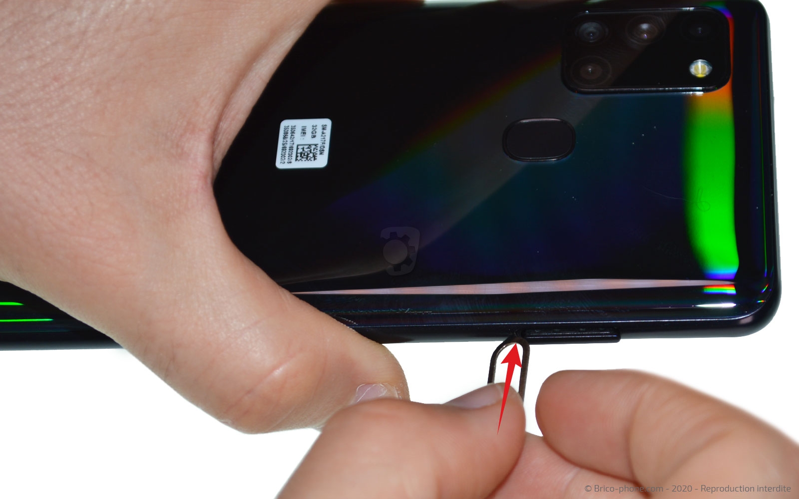 Démontage complet sur Galaxy A21s photo 1