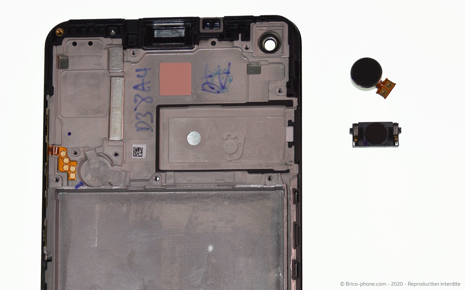 Démontage complet sur Galaxy A21s photo 3