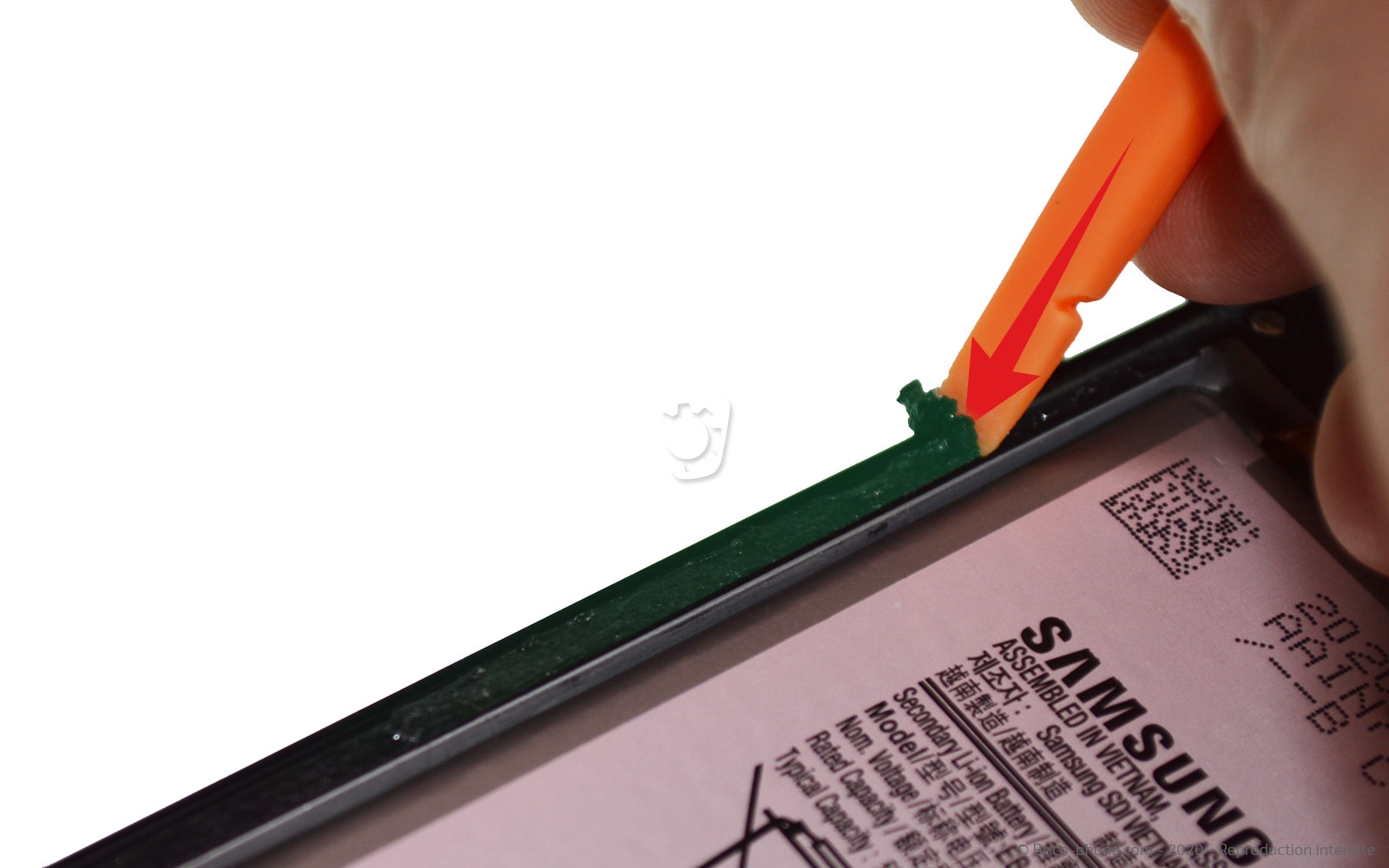 Changement de la vitre arrière sur Galaxy A21s photo 1