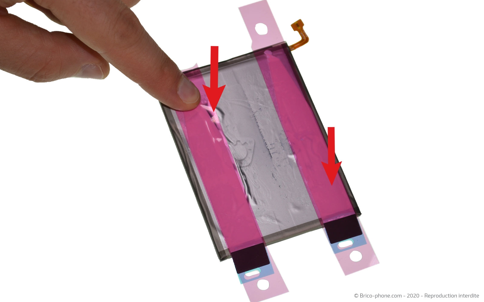 Changement de batterie sur Galaxy A21s photo 3