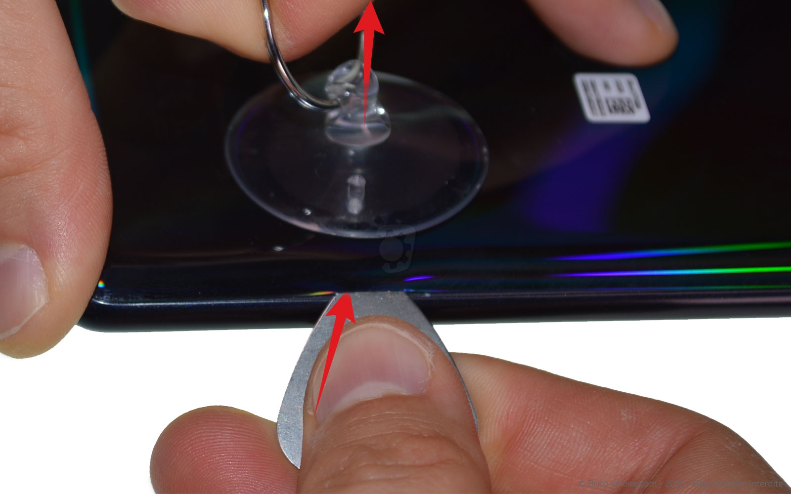 Changement de batterie sur Galaxy A21s photo 3