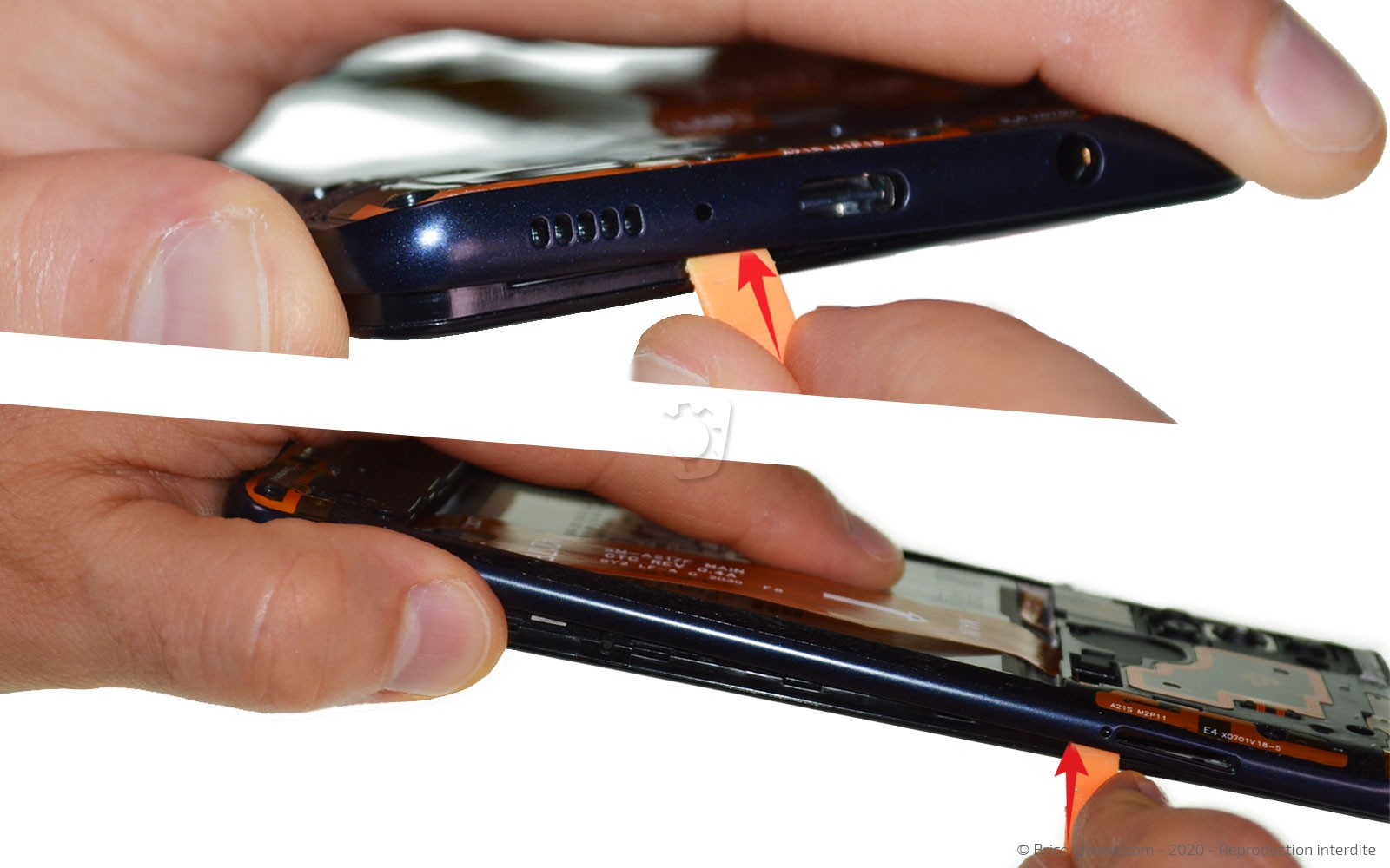 Changement de batterie sur Galaxy A21s photo 3