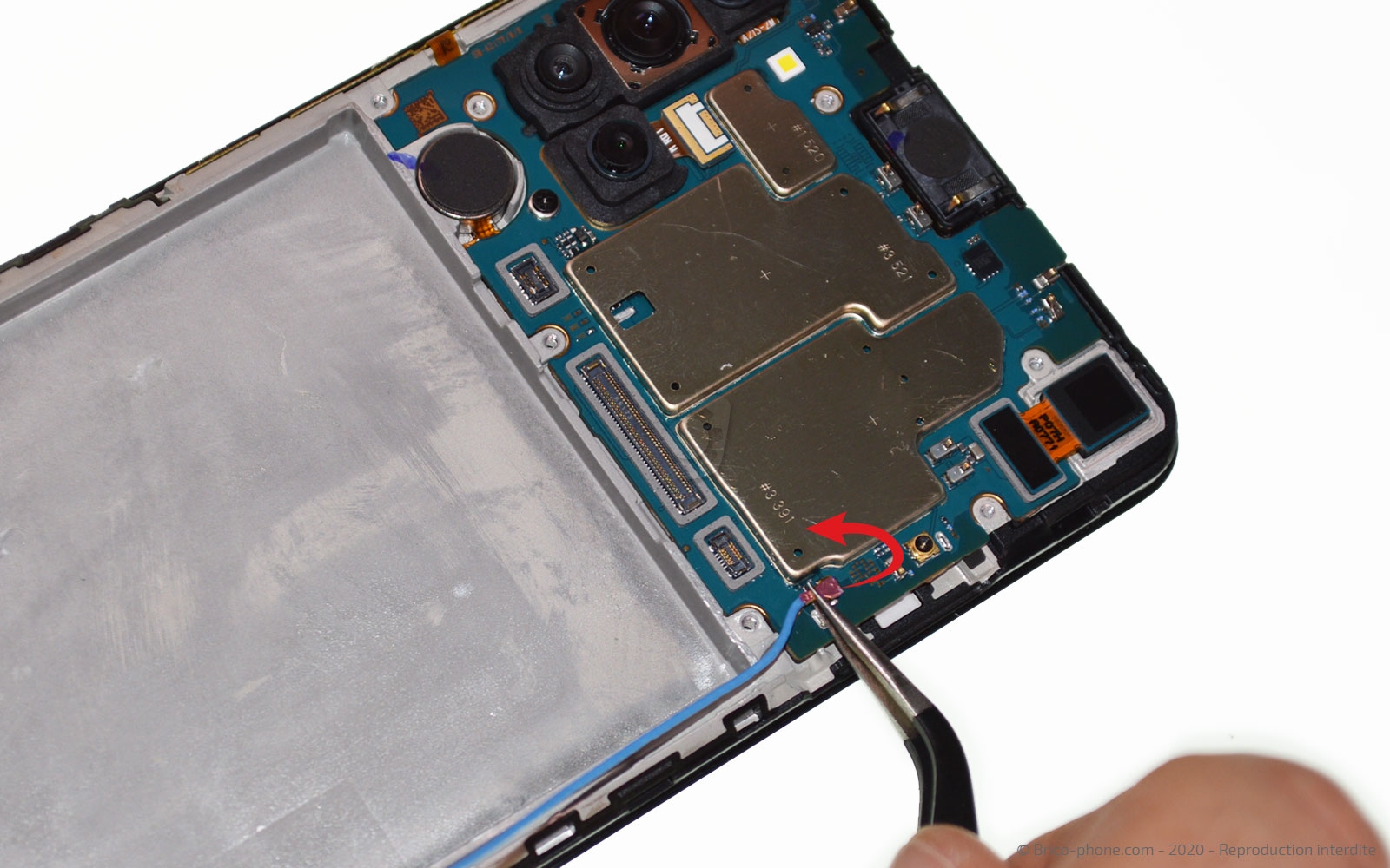 Changement du bloc écran sur Galaxy A21s photo 1