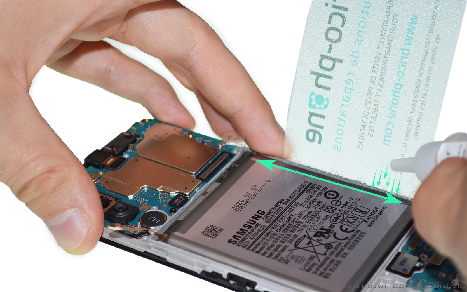 Démontage complet  sur Galaxy A41 photo 1