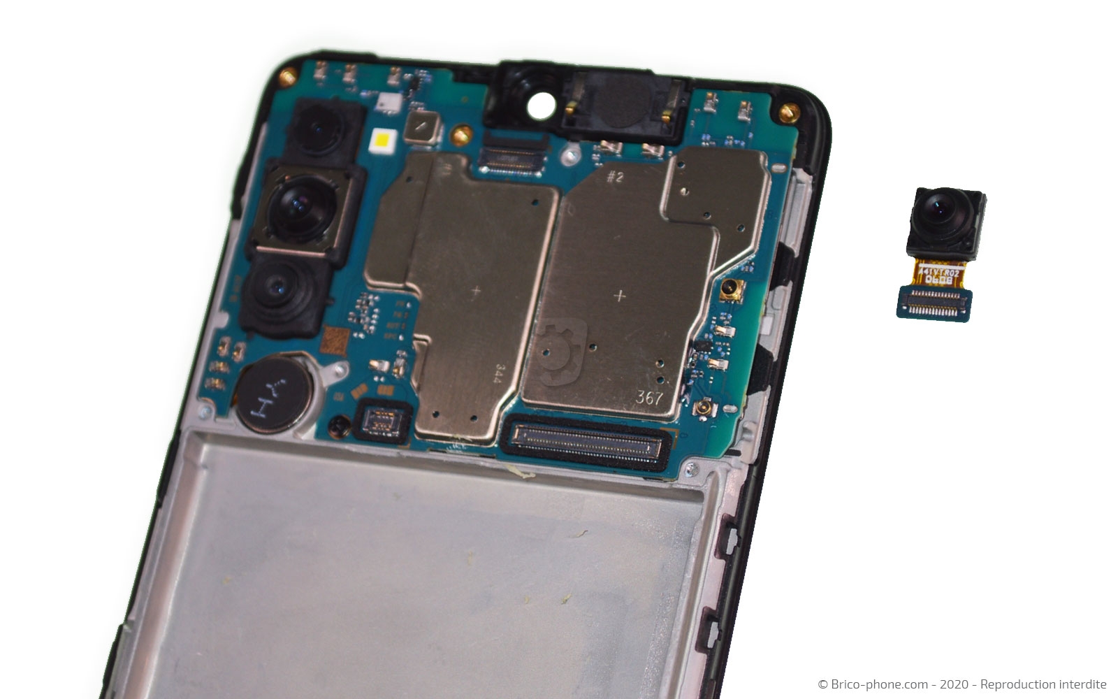 Démontage complet  sur Galaxy A41 photo 2