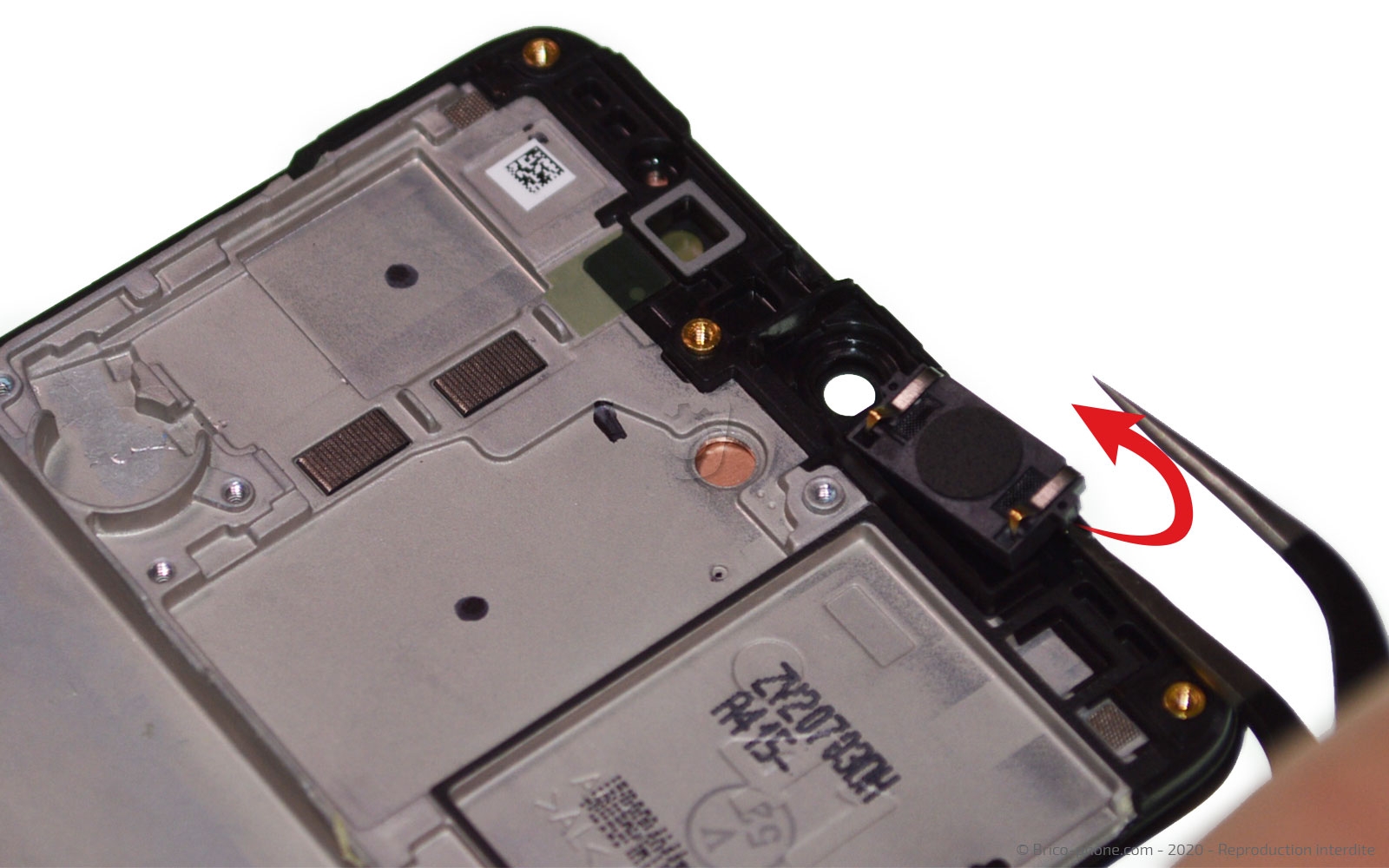 Démontage complet  sur Galaxy A41 photo 2