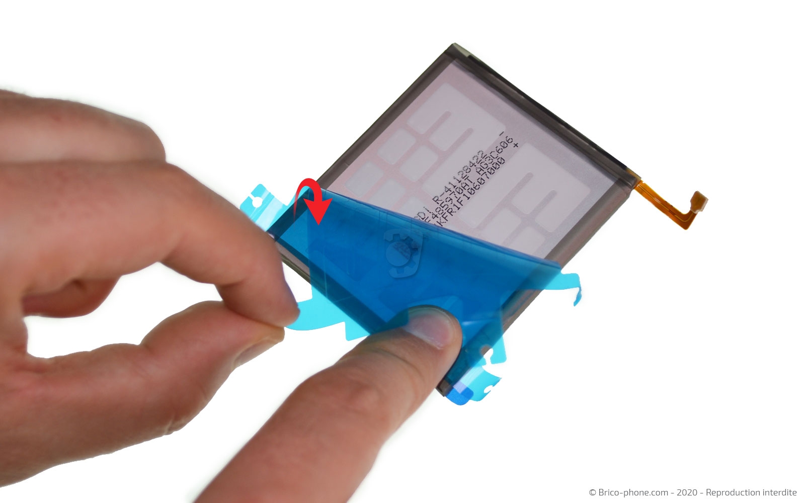 Changement de batterie sur Galaxy A41 photo 1