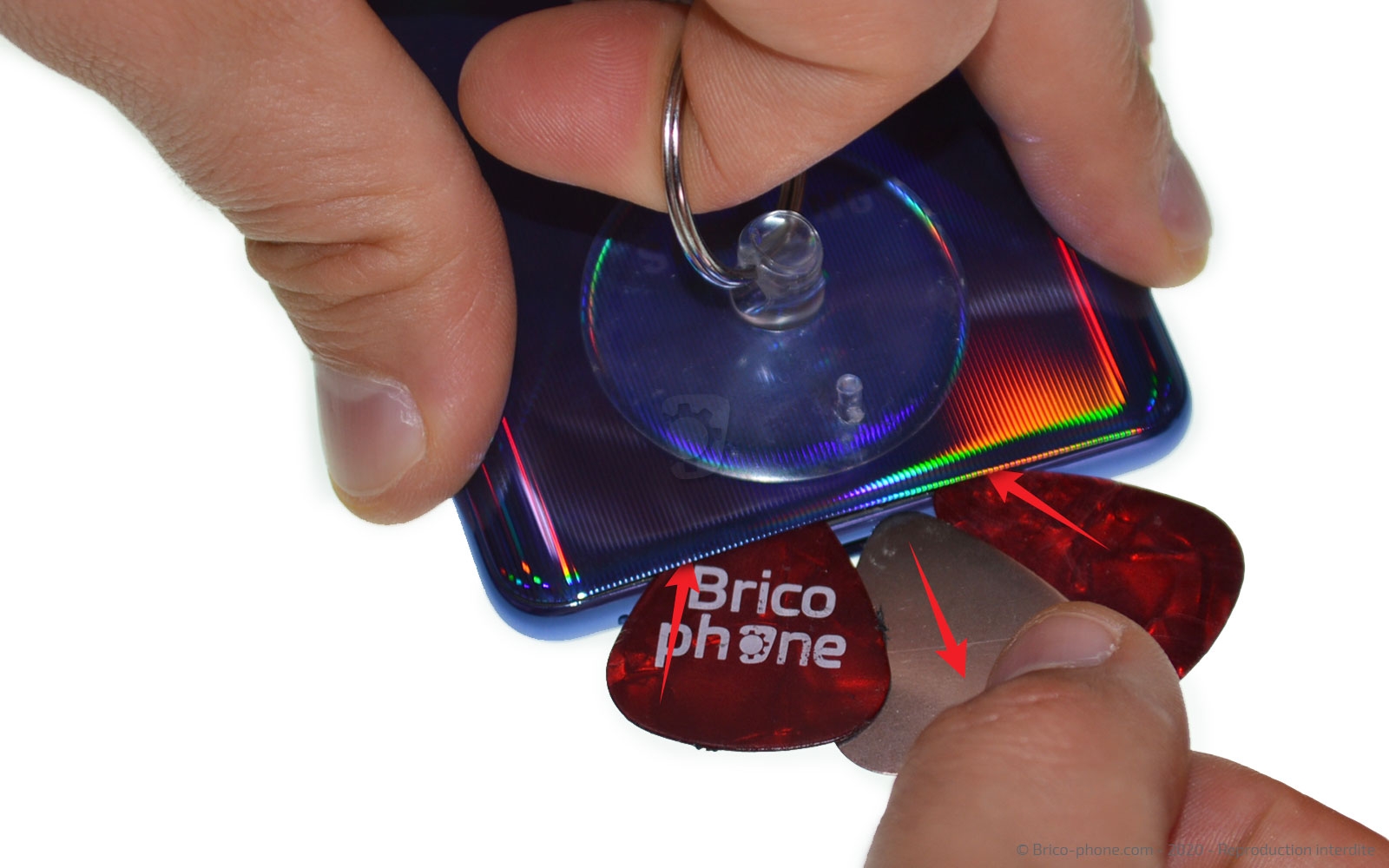 Changement du connecteur de charge sur Galaxy A41 photo 4