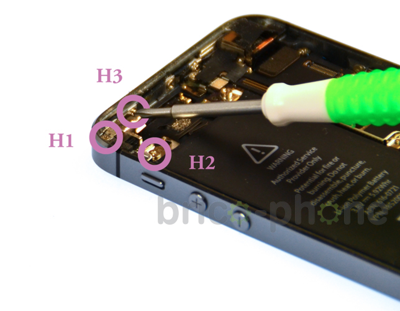 Remise à neuf avec coque,écran complet et batterie sur iPhone 5S photo 1