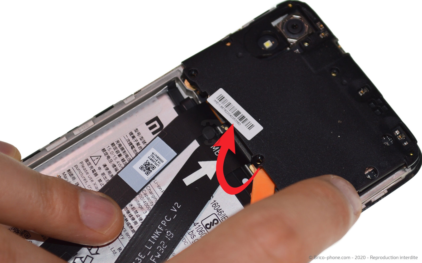 Changement de l'écran (vitre+LCD) sur Redmi 7A photo 2