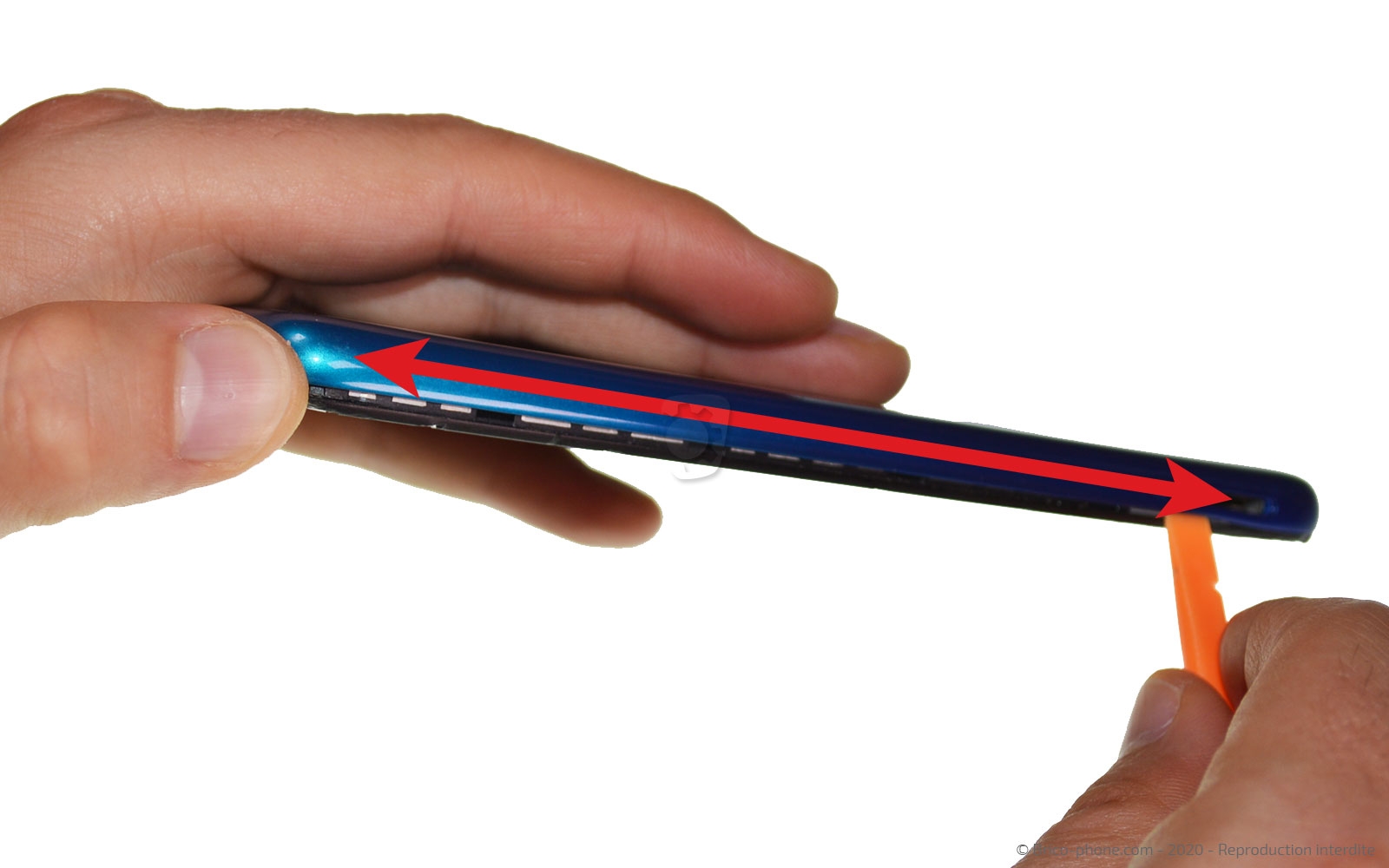 Changement du connecteur de charge sur Redmi 7A photo 3