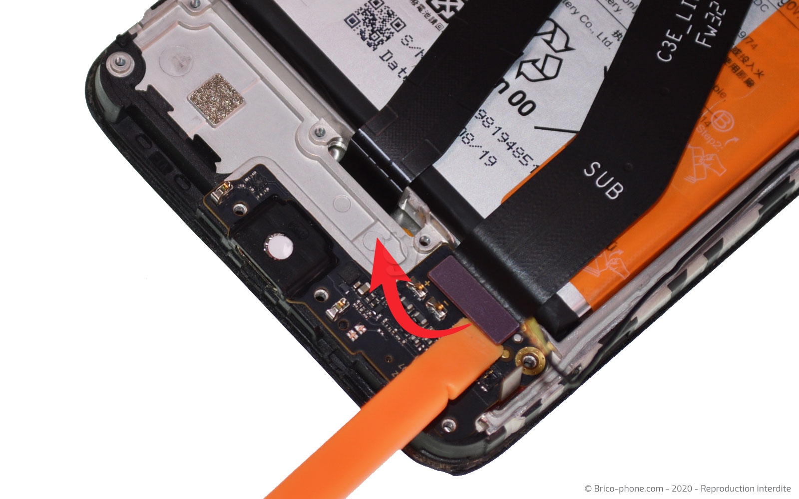 Changement du connecteur de charge sur Redmi 7A photo 3