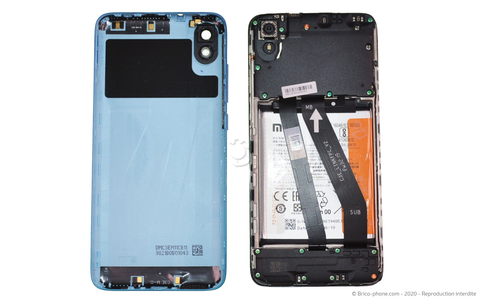 Changement de la coque arrière sur Redmi 7A photo 4