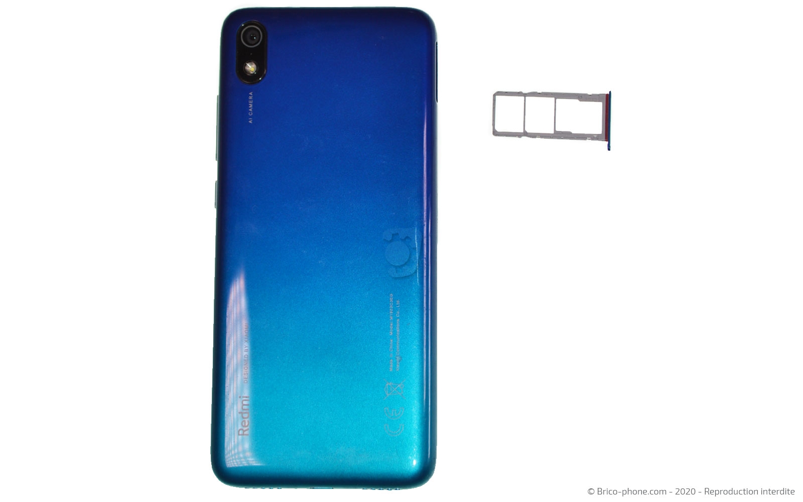 Changement de la coque arrière sur Redmi 7A photo 3