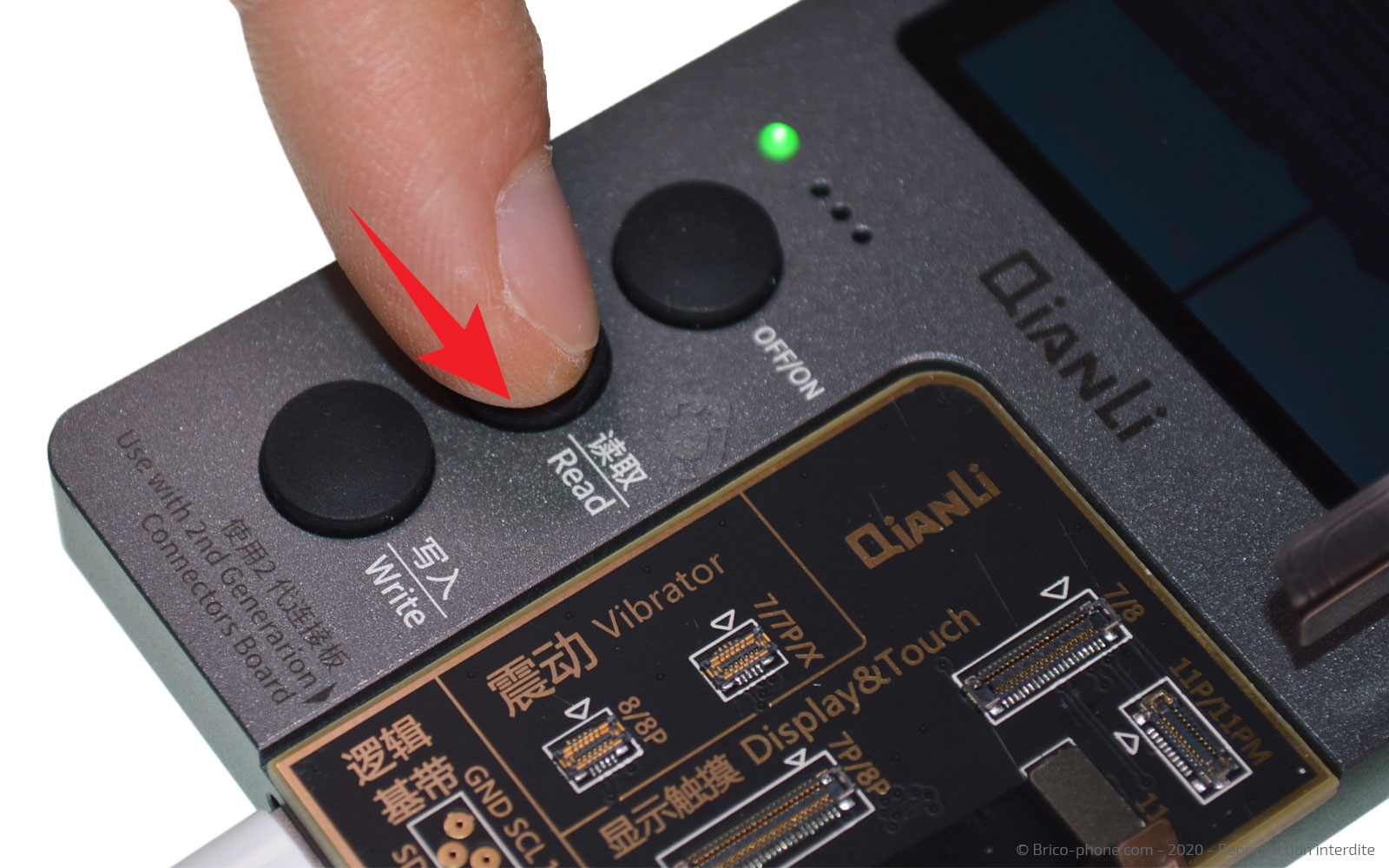 Utiliser le programmateur d'écran iCopy Plus pour iPhone photo 2