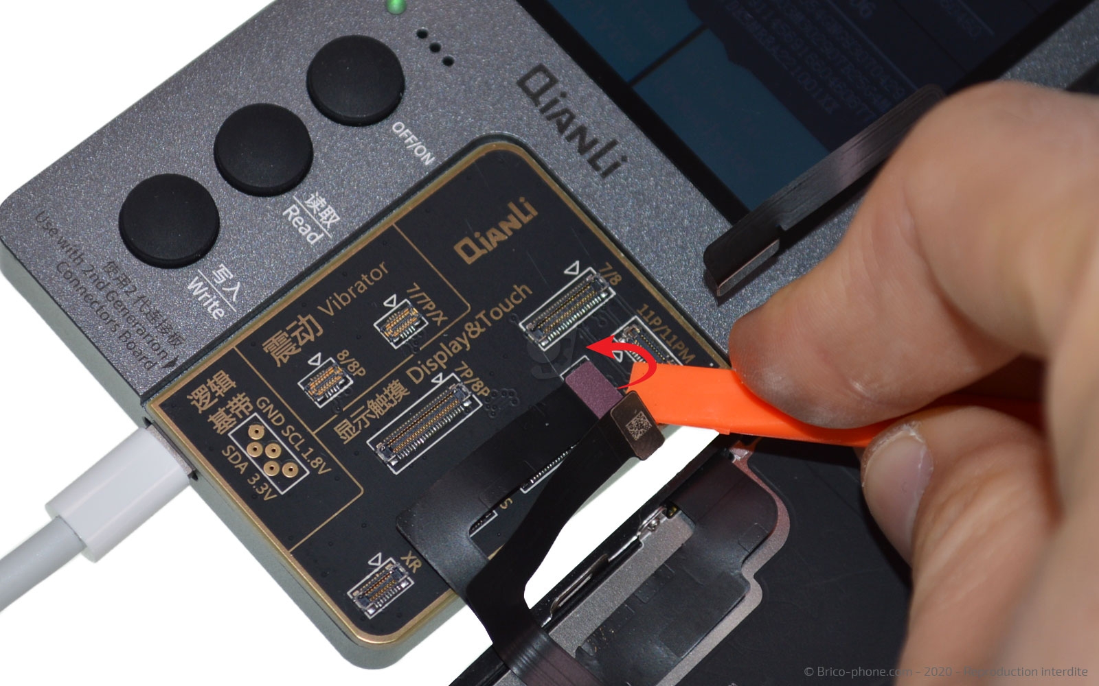 Utiliser le programmateur d'écran iCopy Plus pour iPhone photo 4