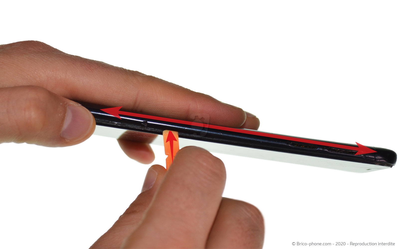 Changement de la coque arrière sur Redmi 6 photo 3