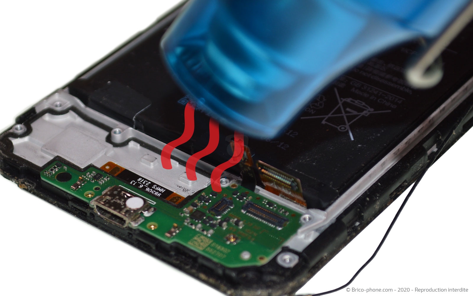 Changement du connecteur de charge sur Redmi 6 photo 1