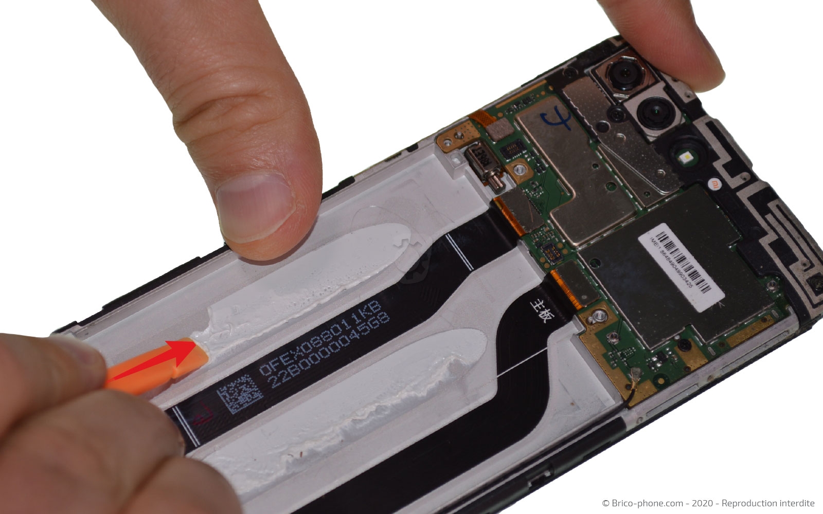 Changement d'écran (vitre + LCD) sur Redmi 6 photo 1