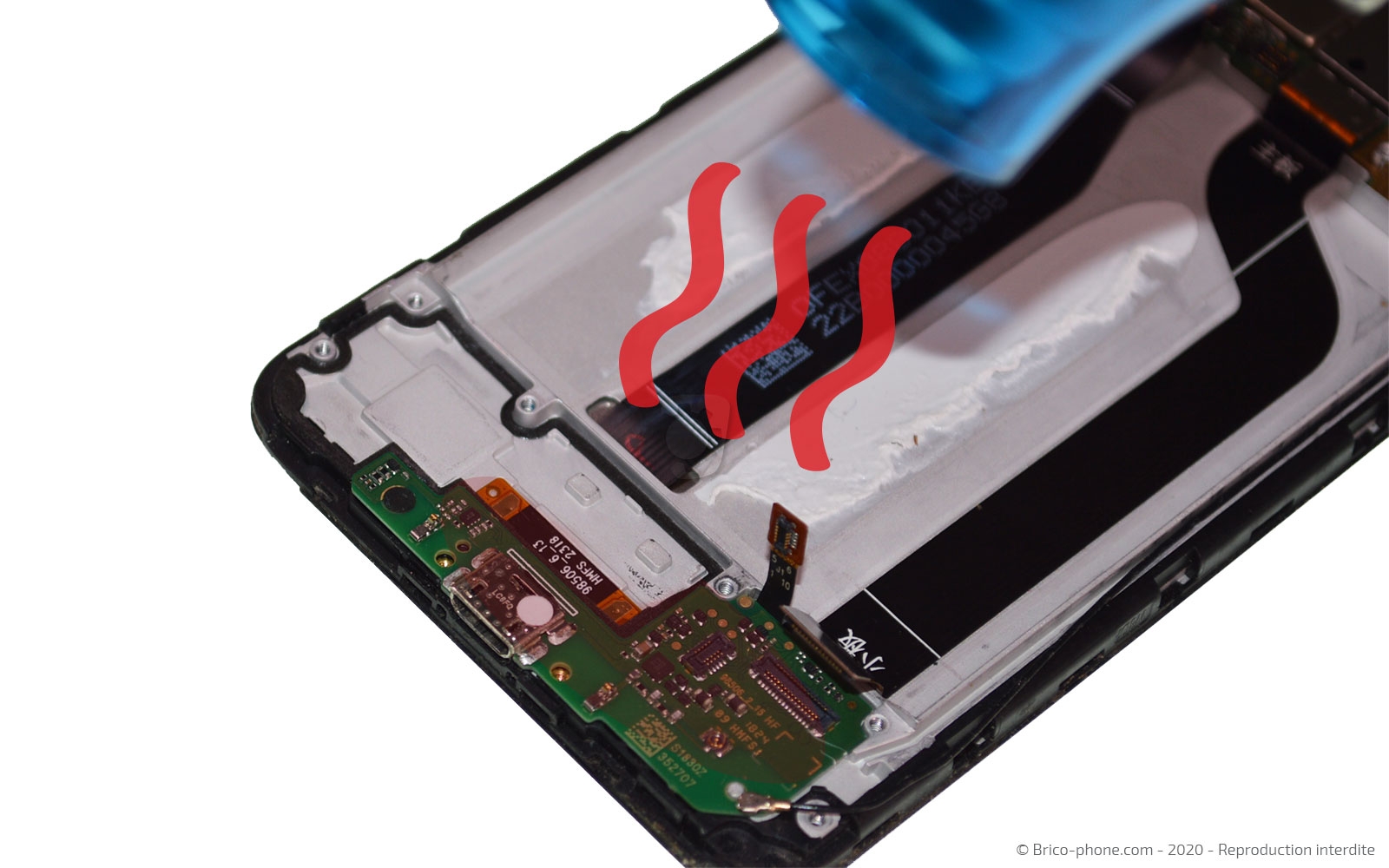 Changement d'écran (vitre + LCD) sur Redmi 6 photo 1