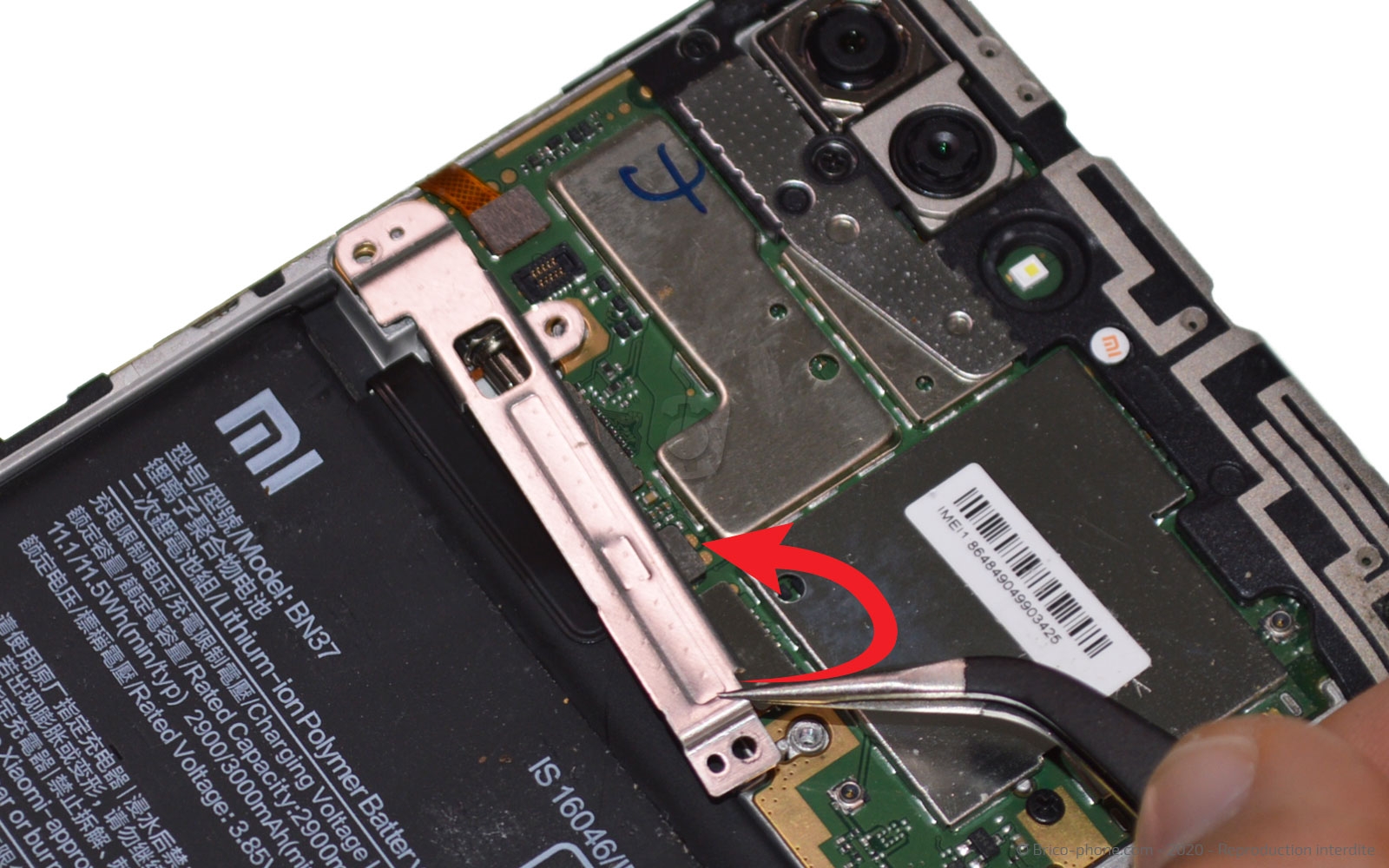 Changement d'écran (vitre + LCD) sur Redmi 6 photo 2