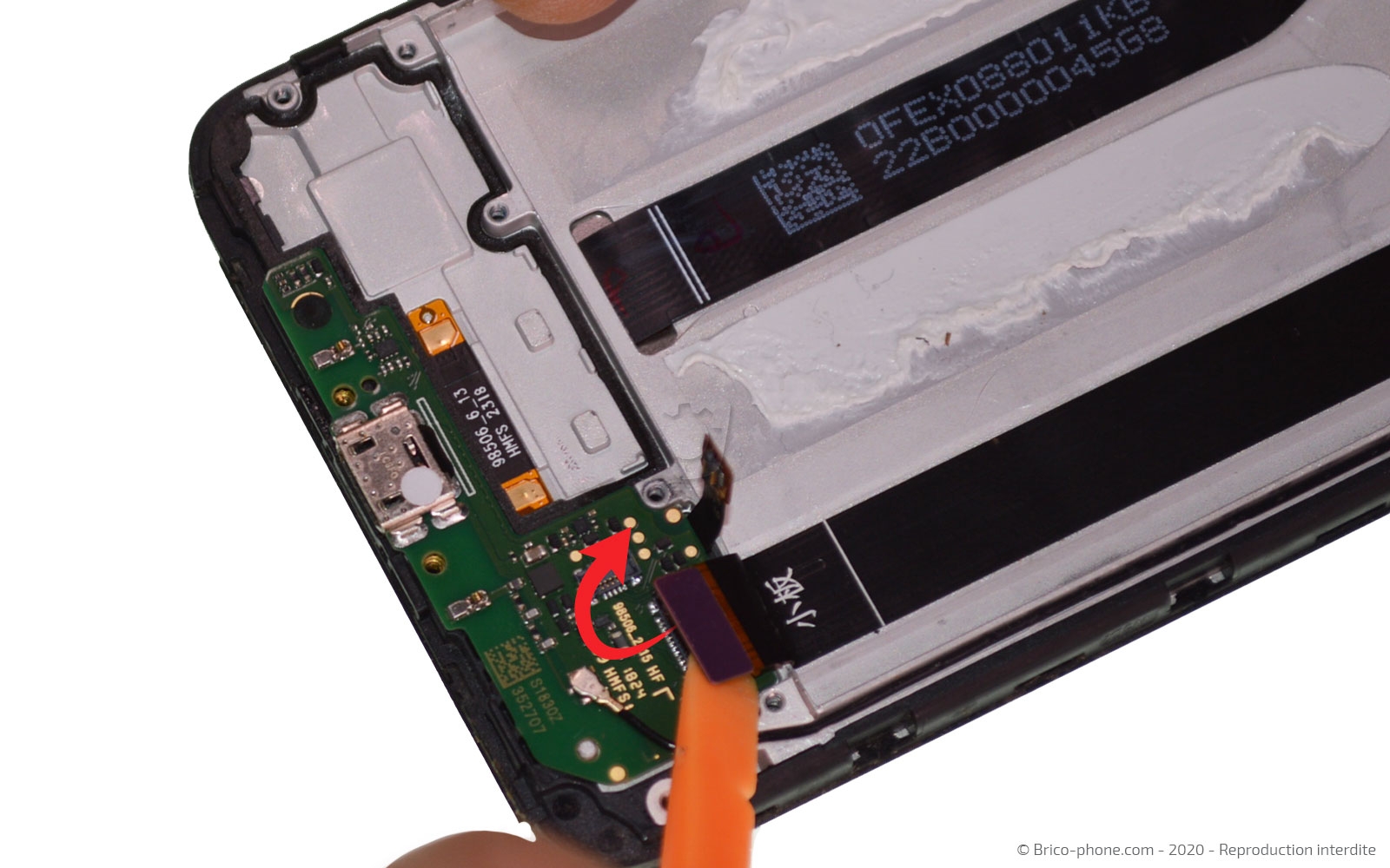 Changement d'écran (vitre + LCD) sur Redmi 6 photo 3