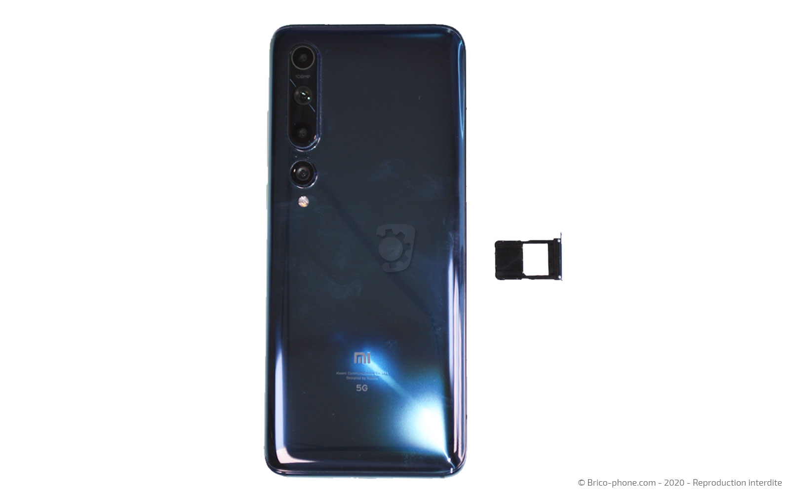 Changement de la vitre arrière  sur Mi 10 photo 3