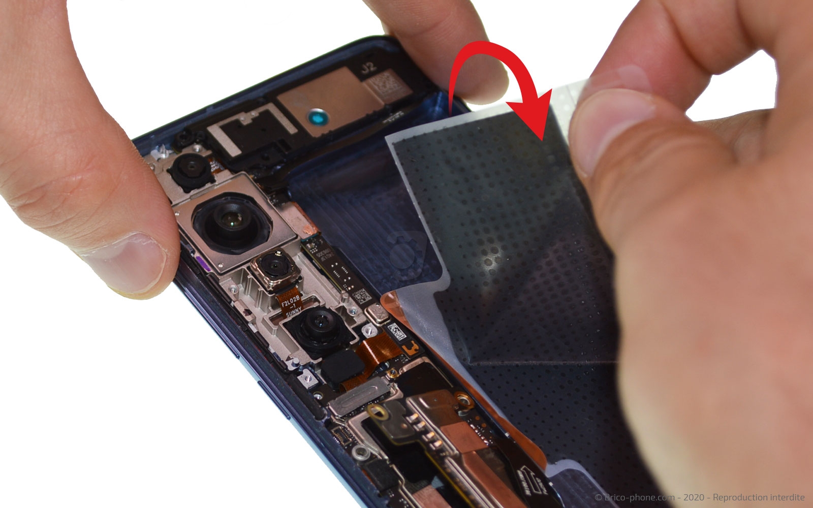 Changement de batterie sur Mi 10 photo 1