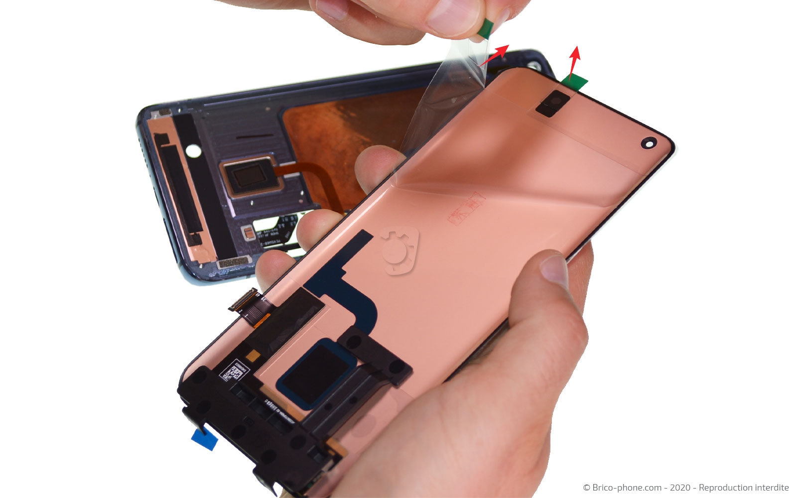 Changement d'écran (vitre + Amoled) sur Mi 10 photo 1