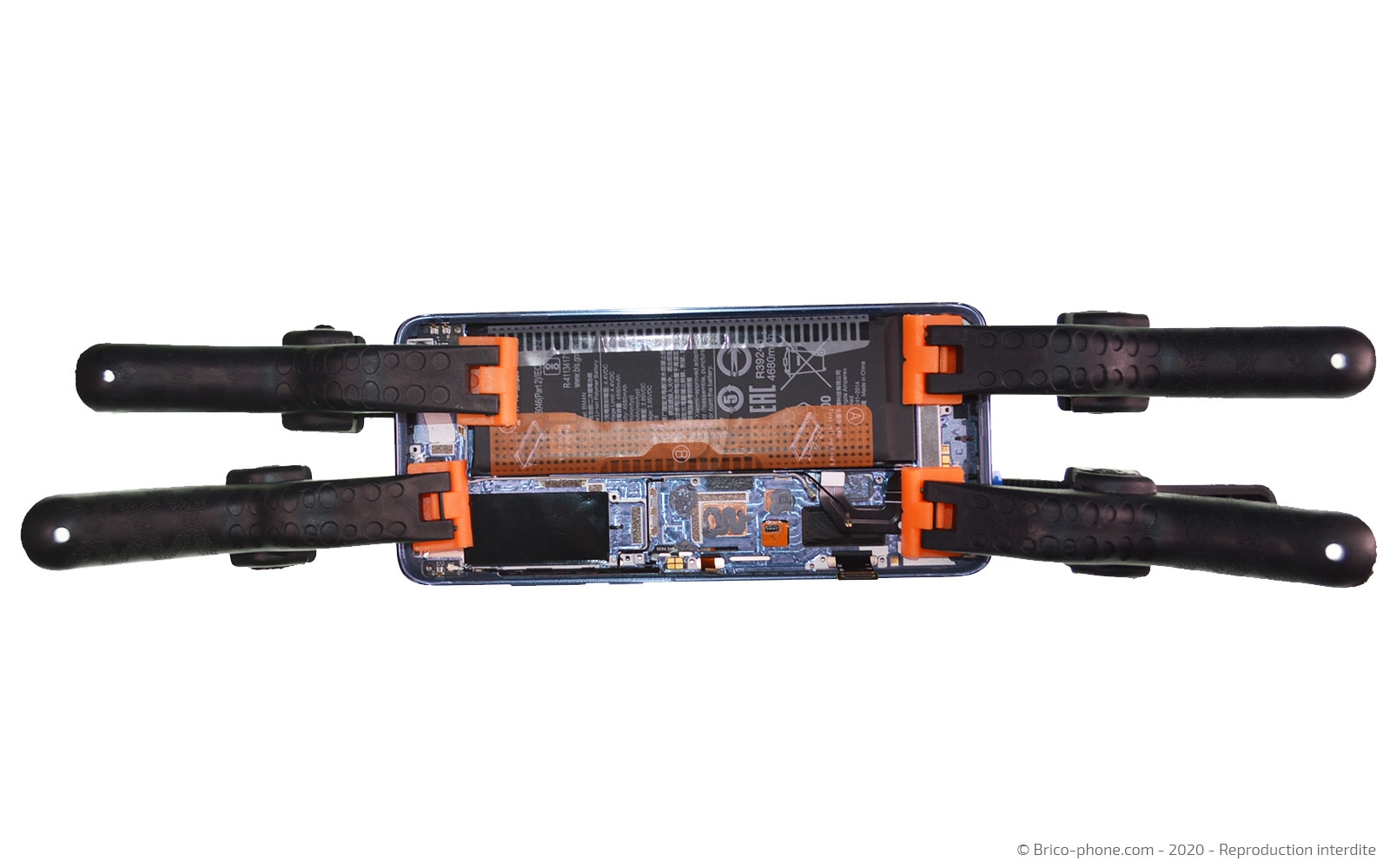 Changement d'écran (vitre + Amoled) sur Mi 10 photo 4