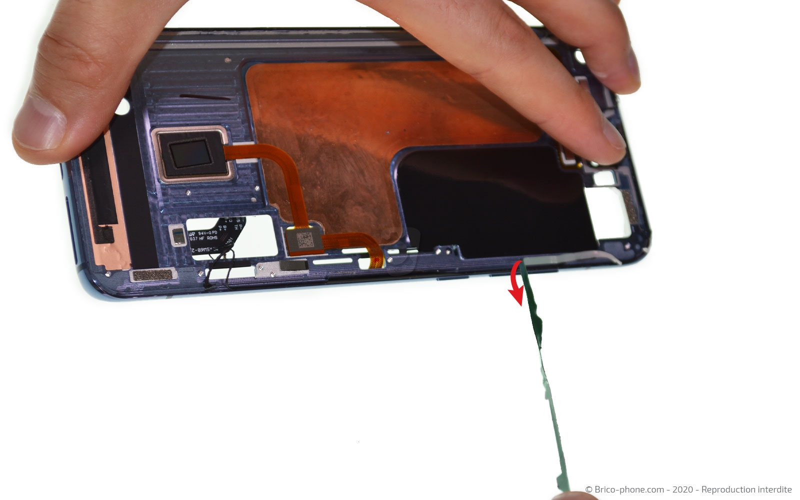 Changement d'écran (vitre + Amoled) sur Mi 10 photo 2