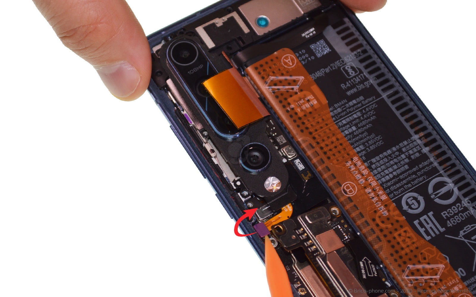 Changement d'écran (vitre + Amoled) sur Mi 10 photo 1