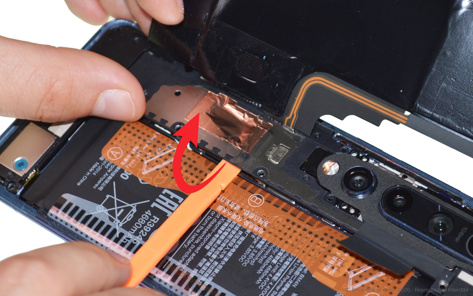 Changement d'écran (vitre + Amoled) sur Mi 10 photo 3