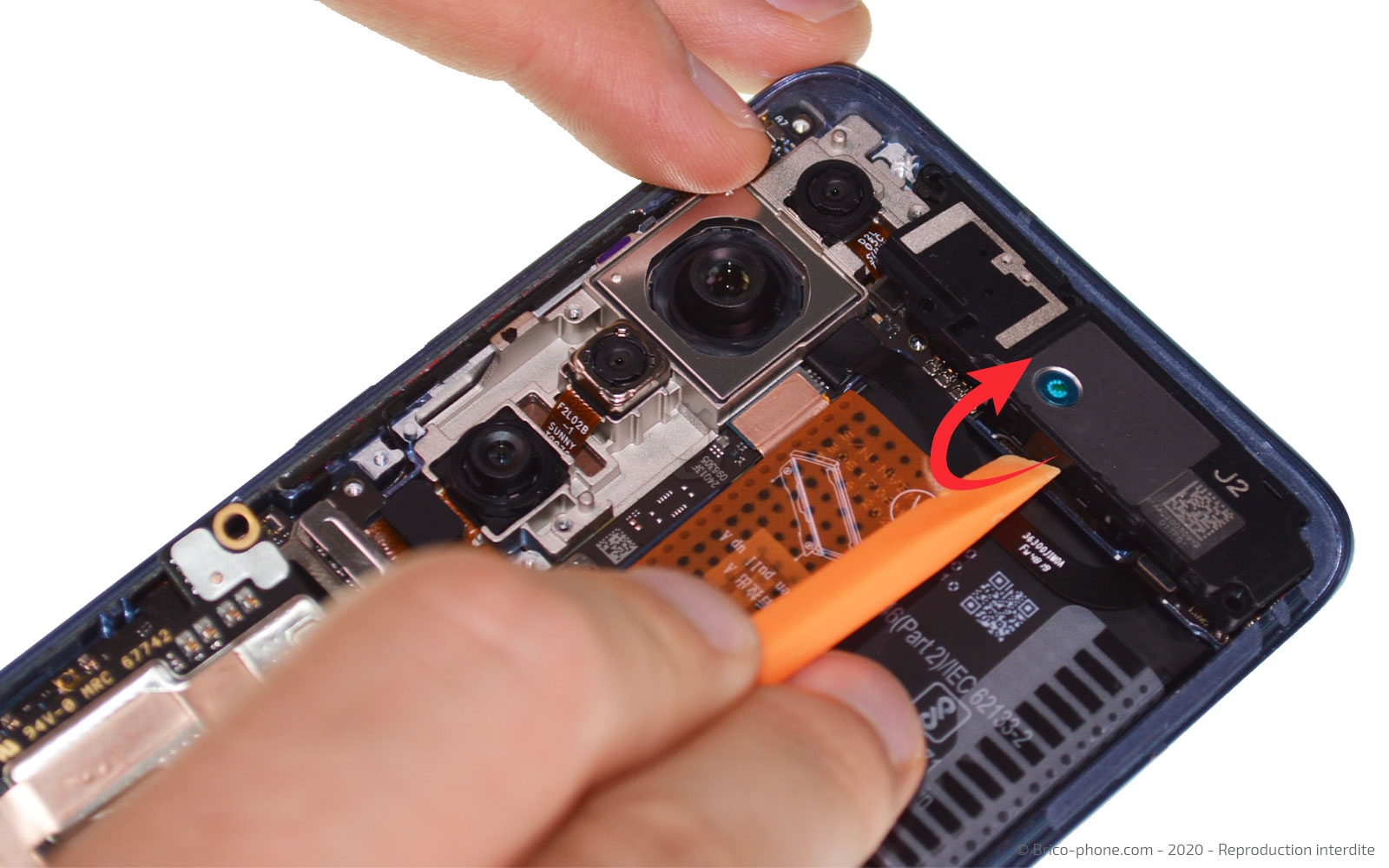 Changement du bloc écran sur Mi 10 photo 1