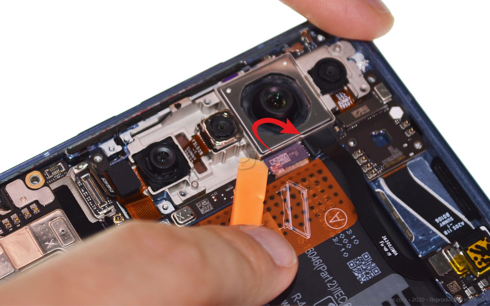 Changement du bloc écran sur Mi 10 photo 1