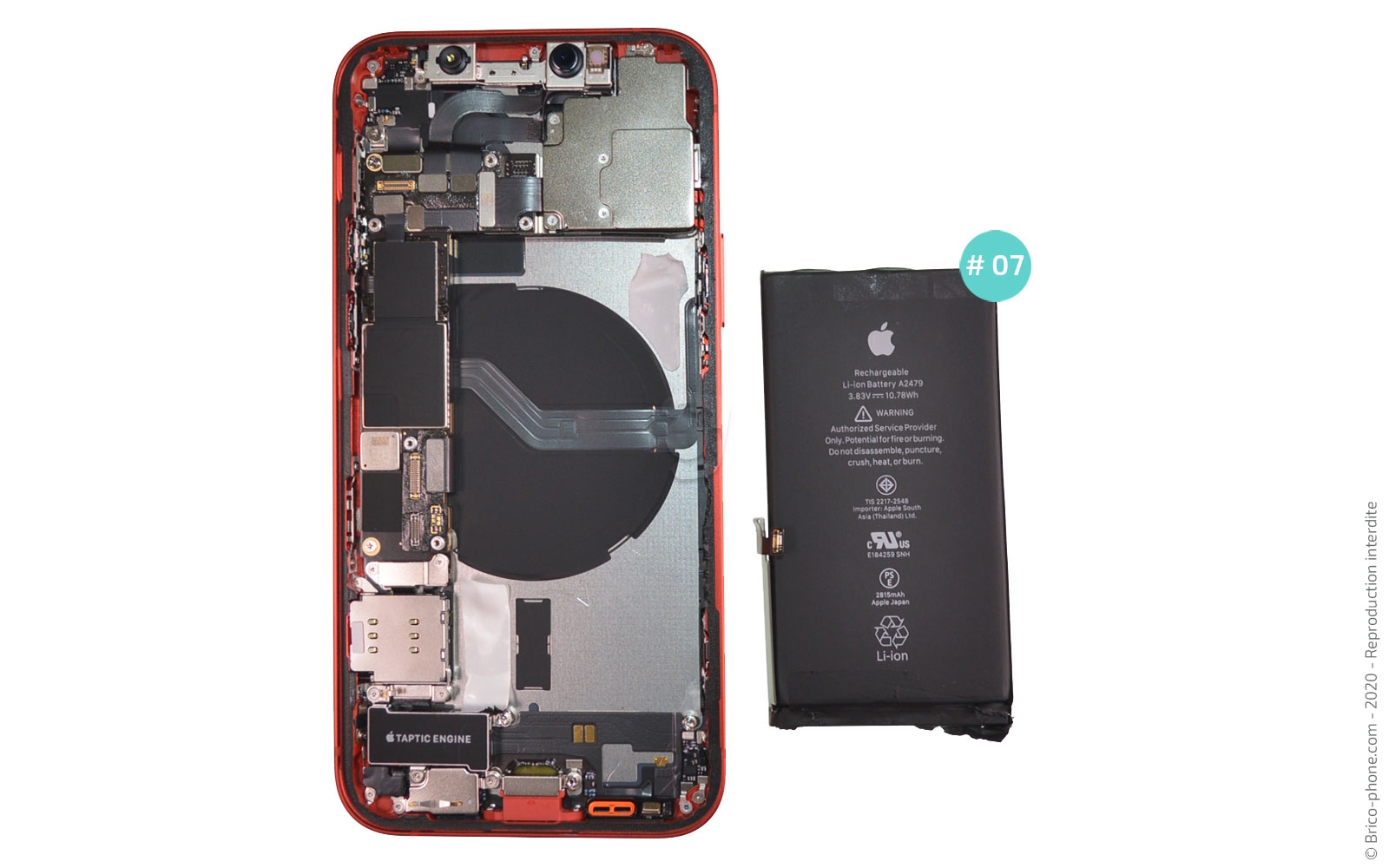 Changement de batterie sur iPhone 12 photo 3