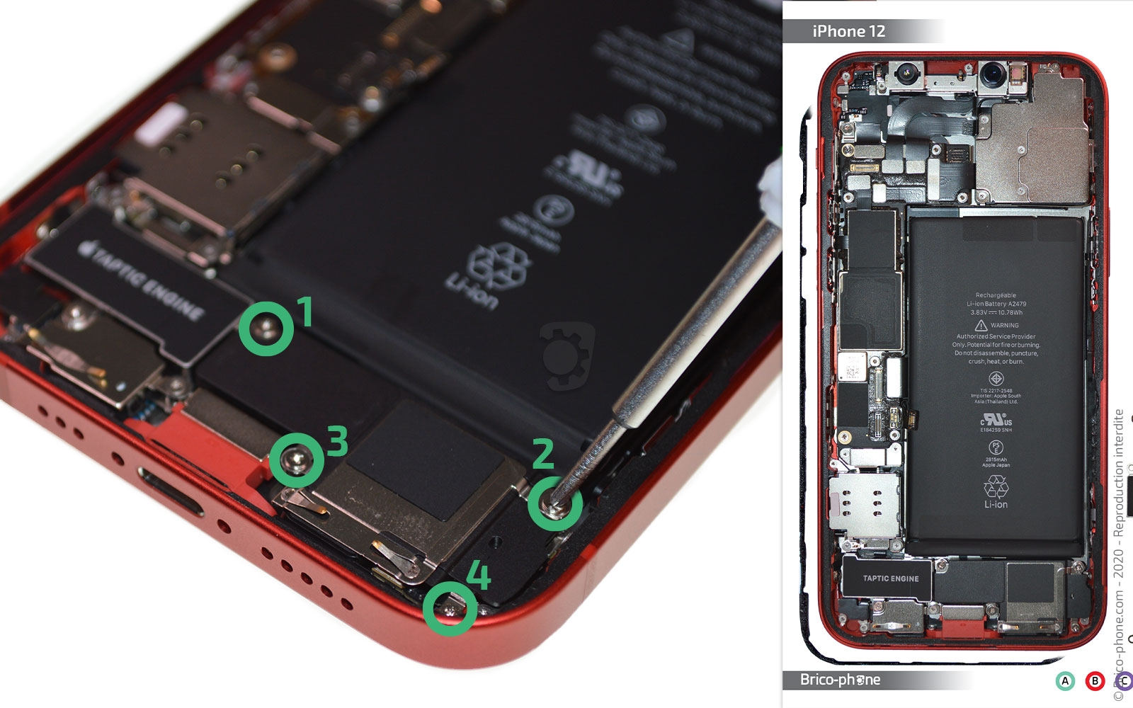 Changement de batterie sur iPhone 12 photo 1