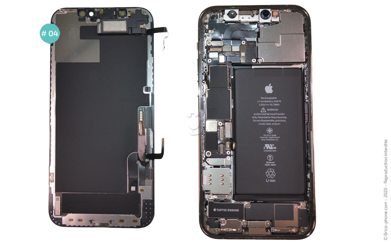 Changement de batterie sur iPhone 12 Pro photo 4