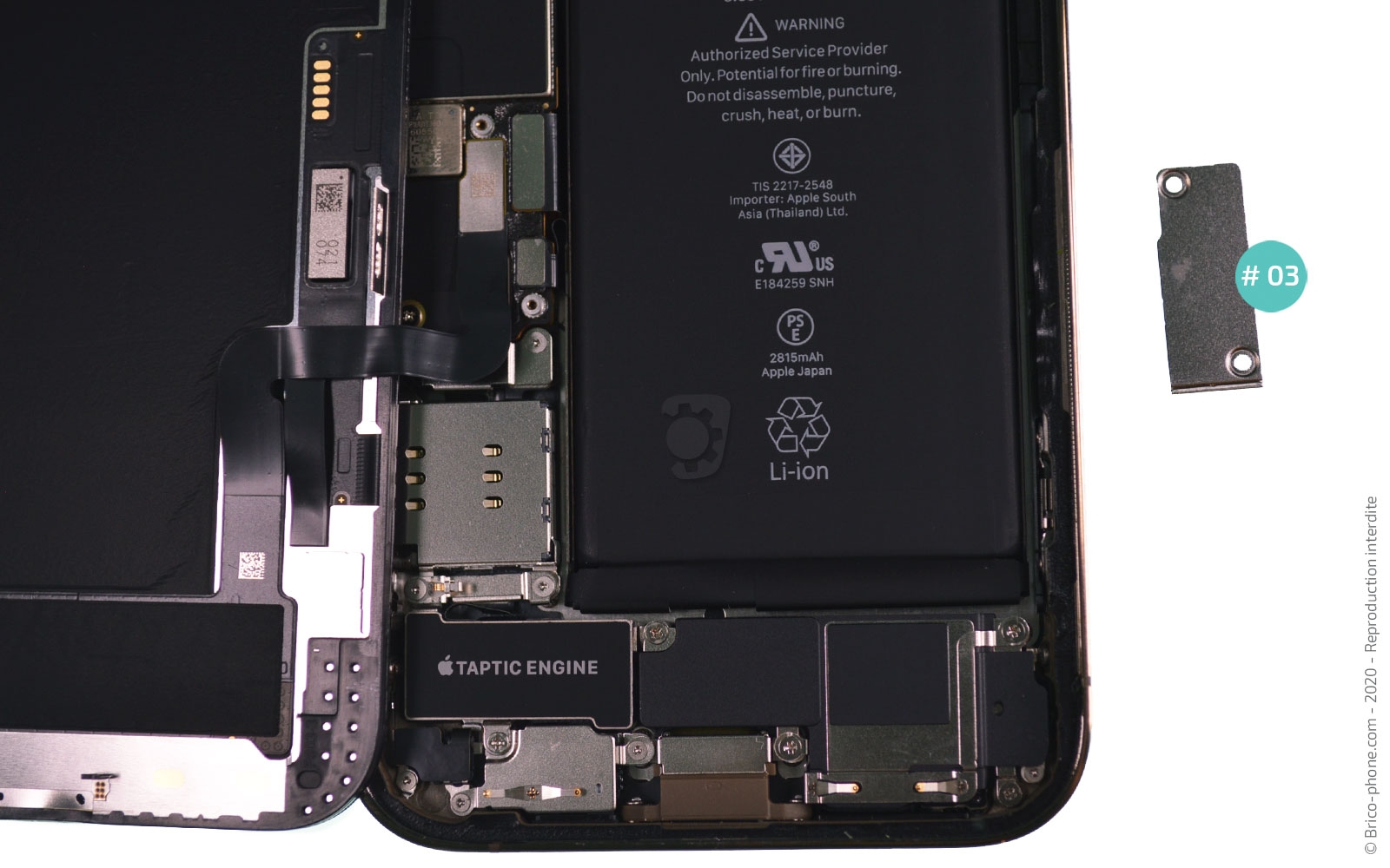 Changement de batterie sur iPhone 12 Pro photo 4