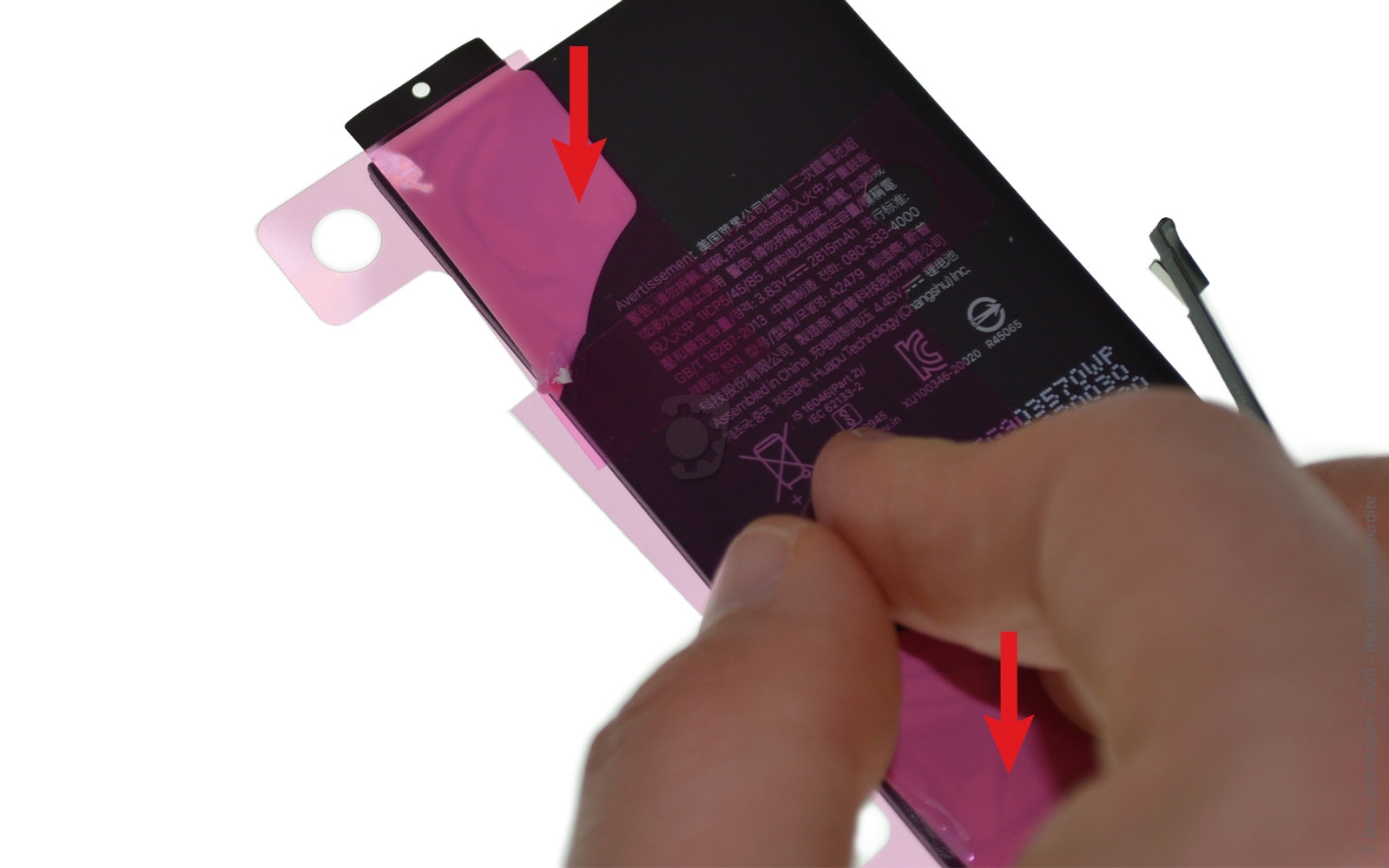 Changement de batterie sur iPhone 12 Pro photo 1