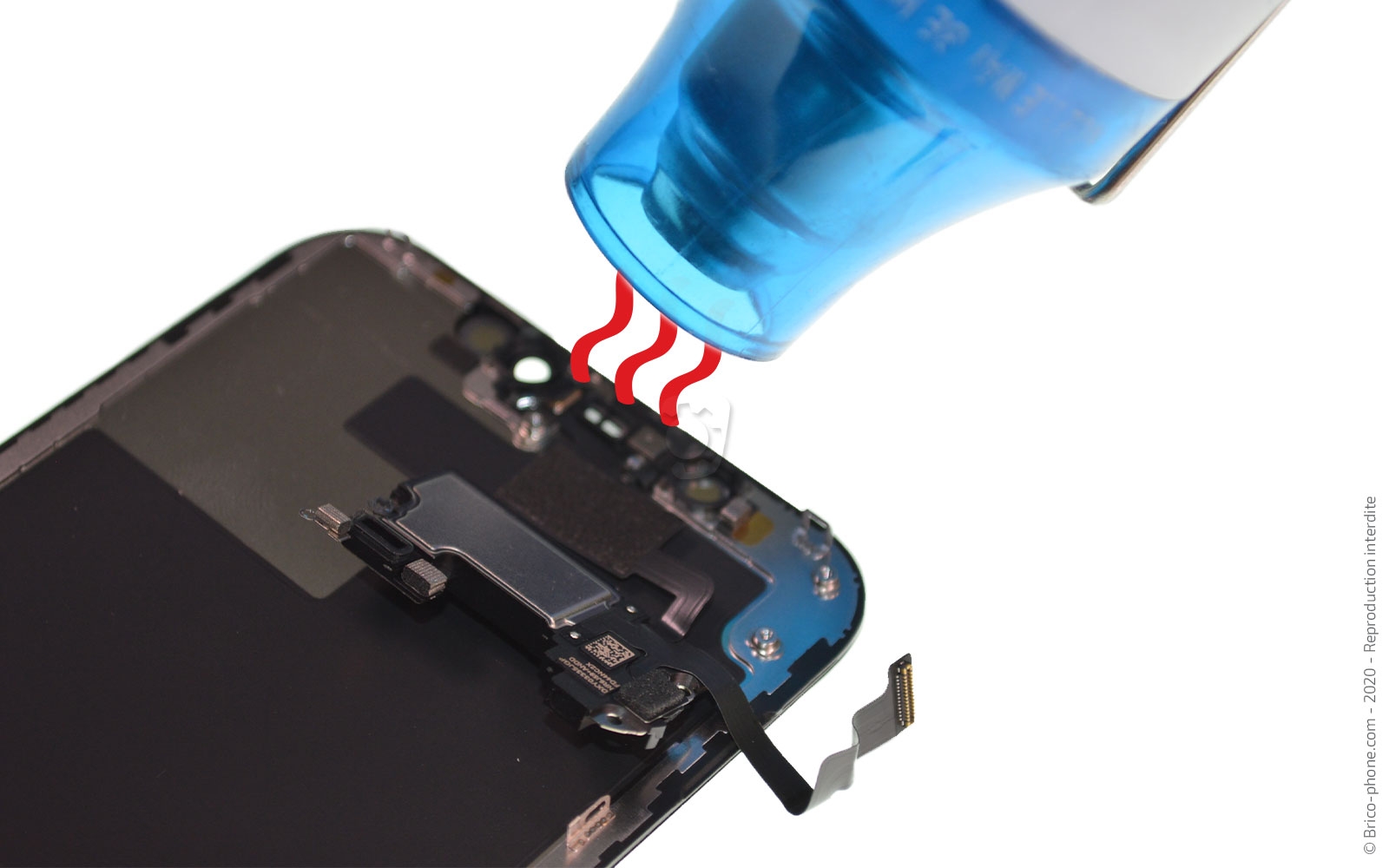Changement de l'écran (vitre + Oled) sur iPhone 12 Pro photo 2