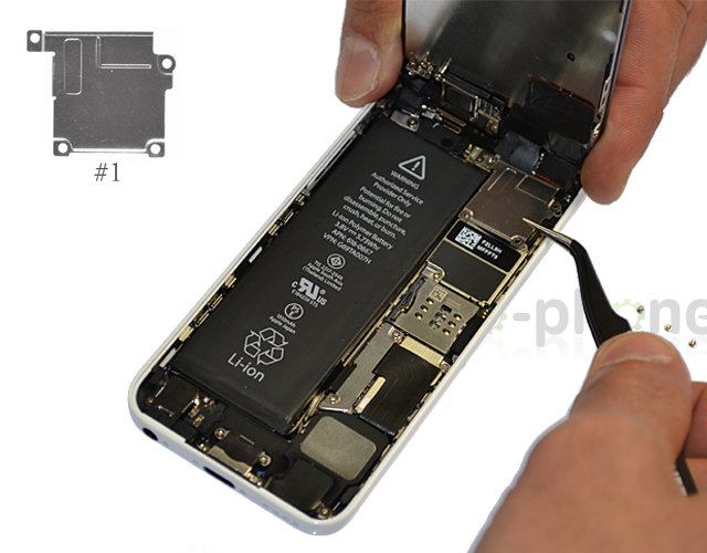 Changement d'écran (vitre+LCD) sans éléments prémontés sur iPhone 5C photo 1