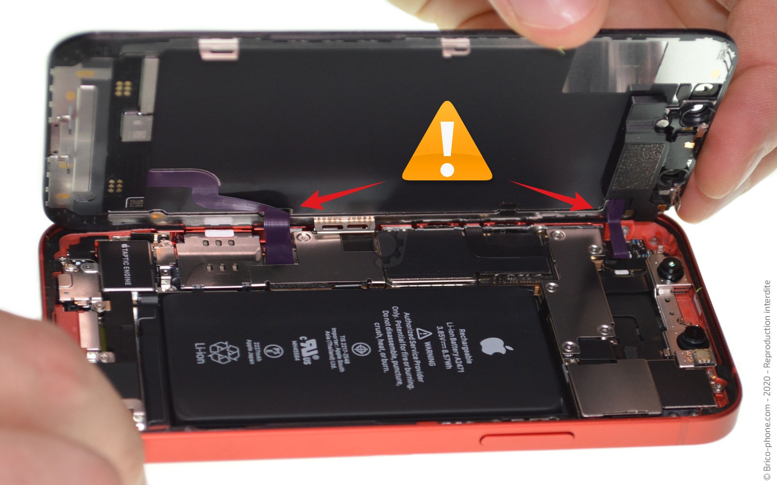 Batterie iPhone 12 Mini 100% Compatible Capacité 2227mAh A2471 | Rakuten