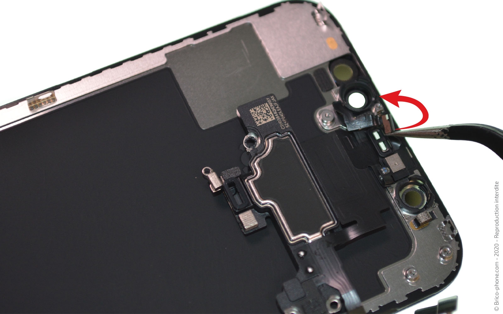 Changement de l'écran (vitre + Oled) sur iPhone 12 Mini photo 1